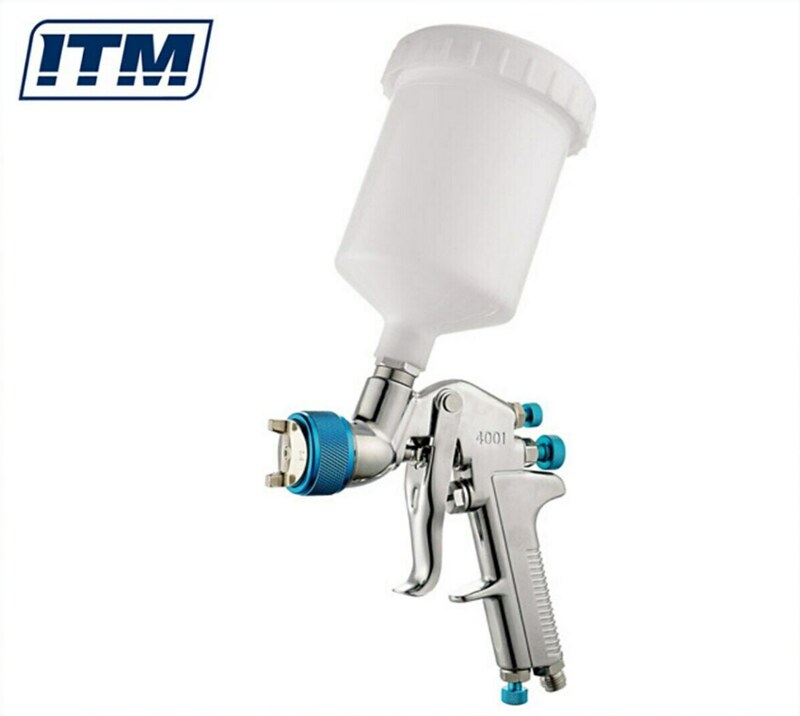 ITM AIR SPRAY GUN GRAVITY, 1.4MM & 2MM NOZZLE, PAINTING PAINT SPRAYER TM340-904 3