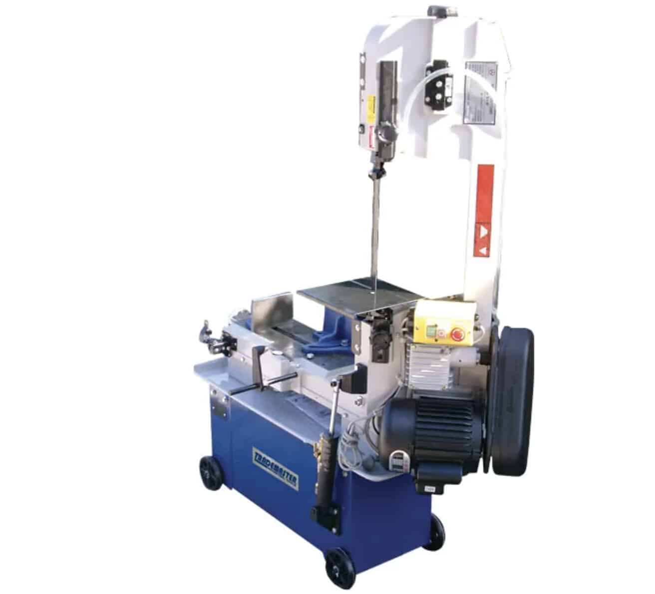 Image presents ITM BANDSAW, 180MM CAPACITY 4 SPEED HORIZONTAL AND VERTICAL CUTTING TABLE UE712A