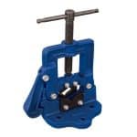 Image presents ITM Hinged Pipe / Tube Vice, Bench Clamp - Choose 68mm / 78mm / 120mm - 2