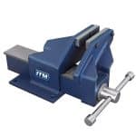 Image presents ITM Offset Steel Bench Vice Clamp 100mm 125mm 150mm 200mm - Tm104-100 / Tm104-125 / Tm104-200 - 2