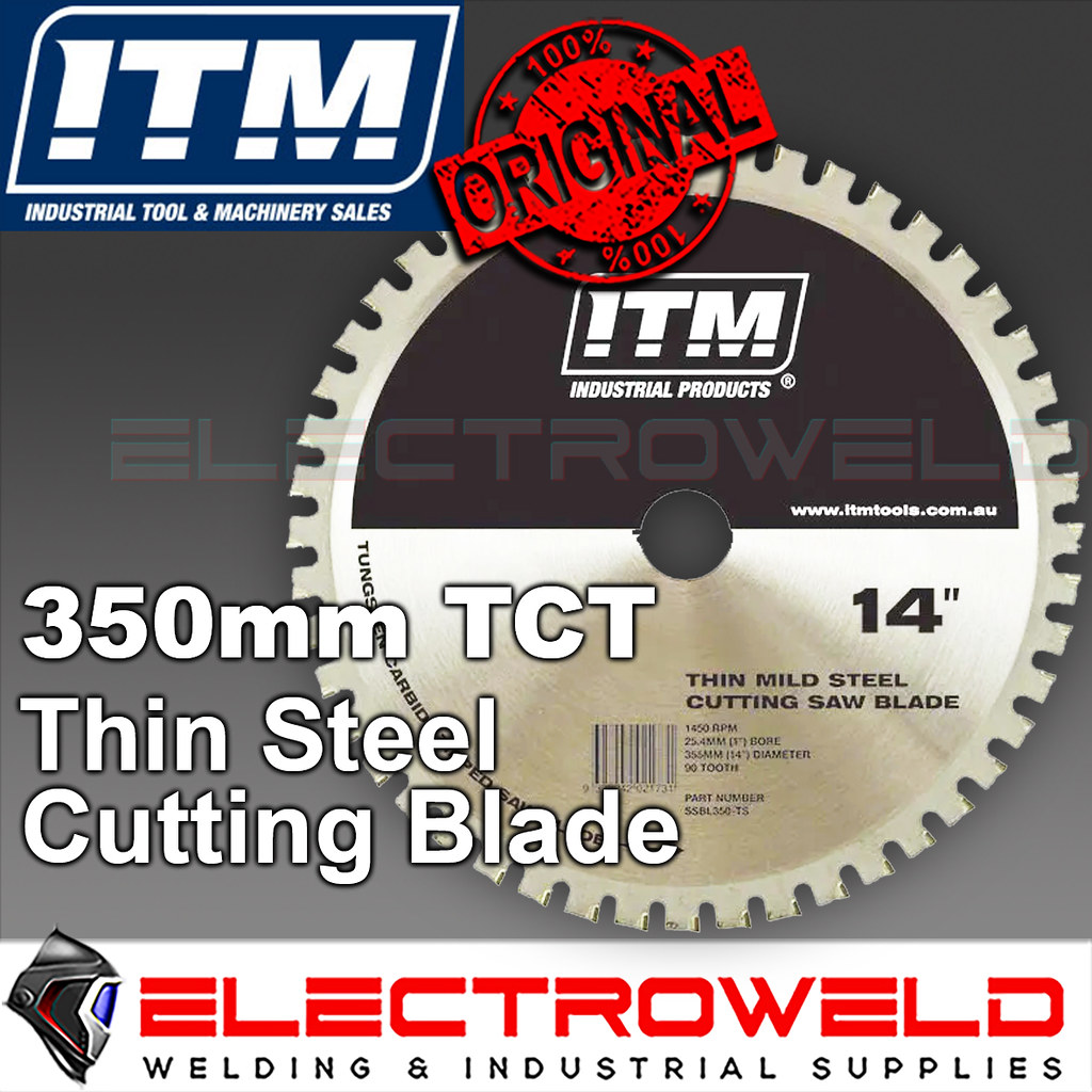 IMAGE PRESENTS 350mm 14" Tct Drop Saw Blade, Sheetmetal Mitre Cutting Wheel, S14 Ssbl350-ts