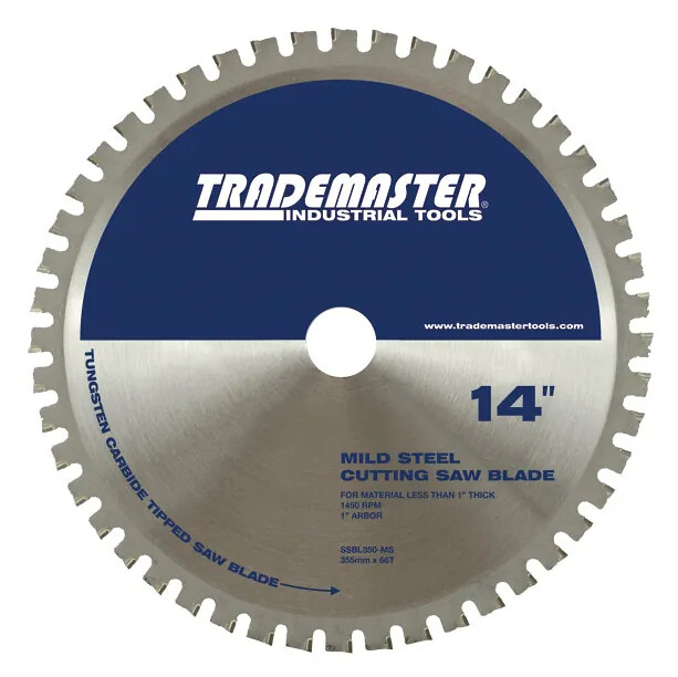 IMAGE PRESENTS 350mm 14" Tct Drop Saw Blade, Sheetmetal Mitre Cutting Wheel, S14 Ssbl350-ts 4