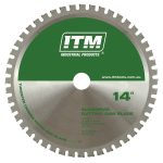 IMAGE PRESENTS 350mm 14" Tct Drop Saw Blade, Sheetmetal Mitre Cutting Wheel, S14 Ssbl350-ts 5