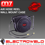 image presents M7 15 M Retractable Air Hose Reel Wall Mounted Compressor, Auto Rewind, M7-SA3315