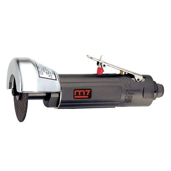 image presents M7 3 75MM Air Angle Die Grinder Cut Off Tool Pneumatic 1-4 Inlet M7-QC213-2