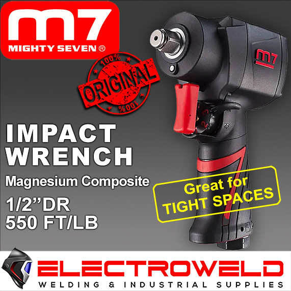 image presents M7 Composite Air Impact Wrench Socket Driver, 1-2 Drive, Twin Hammer M7-NC4232Q