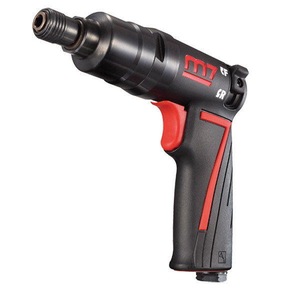 Image presents M7 MINI AIR SCREWDRIVER M5 PISTOL GRIP 1/4" DRIVE PNEUMATIC MIGHTY 7 M7-RA505