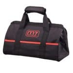 Image presents M7 Small Tool Bag 15" Work Trade Plumber Electrician Black Trade Case M7Z-ZC111