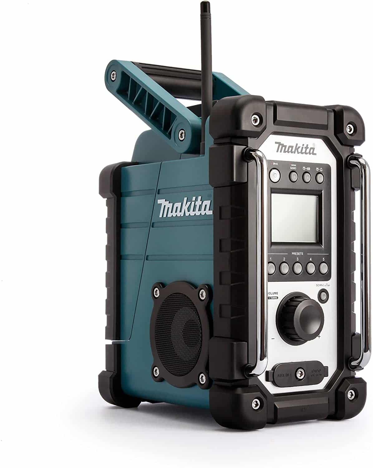 Image presents MAKITA 7.2-18V CORDLESS JOBSITE RADIO SPEAKER, IP64 AC LI-ION, DMR107 *SKIN ONLY