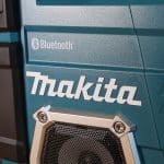 Image presents MAKITA 7.2 18V JOBSITE RADIO CORDLESS BLUETOOTH USB SPEAKER DMR108 SKIN ONLY