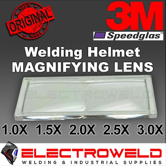 Image presents Magnifying Lens 1.0x 1.5x 2.0x - 3M Speedglas Welding Helmet 100,9100,9002,g5-01