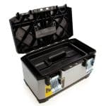 Image presents Stanley Fatmax 50Cm 20" Large Tool Box, Lockable Toolbox Storage Chest - Sta195-615