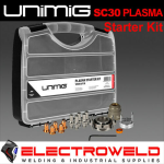 Image presents Sc30 Plasma Cutter Torch Starter Consumable Kit for Viper Cut 30 - Umsk30