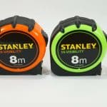 image presents Stanley 8 M Hi-Viz Tape Measure High Visibility Vis Metric - STHT36070-5