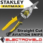 Image presents Stanley Fatmax 250mm Straight Cut Tin Snips Aviation - Cutters / Shears