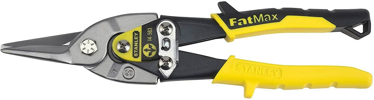 Image presents Stanley Fatmax 250mm Straight Cut Tin Snips Aviation - Cutters / Shears - 5