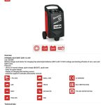 image presents TELWIN Battery Charger, Car Truck Starter - Dynamic 620 12-24V 90 Amps-5