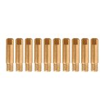 Image presents 30 X UNIMIG M6 ALUMINIUM CONTACT TIPS MB14 MB15 MB24 MB36 - 1.0MM