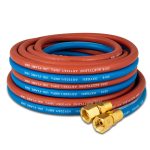 Image presents Uni-mig Ufth5m Uni-flame 5 Metre Twin Gas Welding Hose Set - Oxygen/ Acetylene - 2