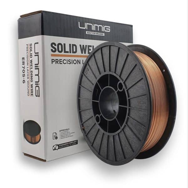 Unimig 0.9mm 5kg Solid Steel Welding Wire ER70S6 Best Prices Online