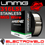 Image presents Unimig 316LSI Stainless Steel Mig Welding Wire - 0.9mm