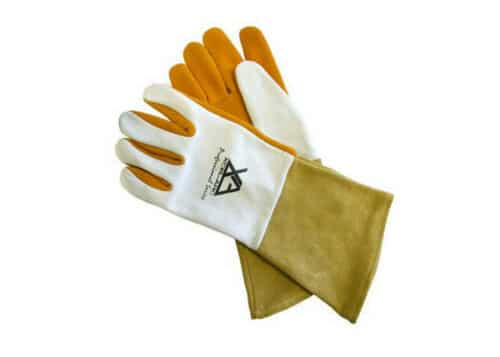 Image presents Unimig Deersoft Leather Tig Welding Gloves Rigger Work (Soft Touch) 3