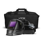 Image presents Unimig Powered Air Purifying Welding Helmet Respirator Mig Tig Papr U21014k - 2