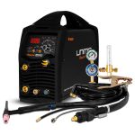 Image presents Unimig Razor 200 Acdc Tig Welder, T2t3 Consumables, Foot Pedal, Regulator Torch 2