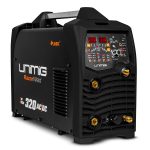 Image presents Unimig Razor 320 Acdc Bundle welder, Cooler Trolley, Consumables, T3w Tig Torch 2