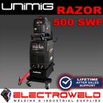 Image presents Unimig Razor 500 Swf Mig Tig MMA Welder - Kumjr500swf 4