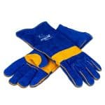 Image presents Unimig Rogue 400mm Heavy Duty MIG Leather Welding Gloves - 1