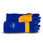 Image presents Unimig Rogue 400mm Heavy Duty MIG Leather Welding Gloves - 2