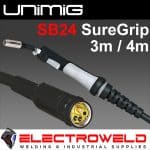 Image presents Unimig Sb24 Suregrip Mig Welding Torch Bundle - gun, Consumable Kit, Spray, Dip 2