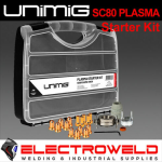 Image presents Unimig Sc80 Plasma Cutter Torch Consumable Starter Kit - Umsk45