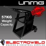 Image presents Unimig Small Welding Trolley For Mig/tig/stick, Welder Cart - Umjrtrolley2