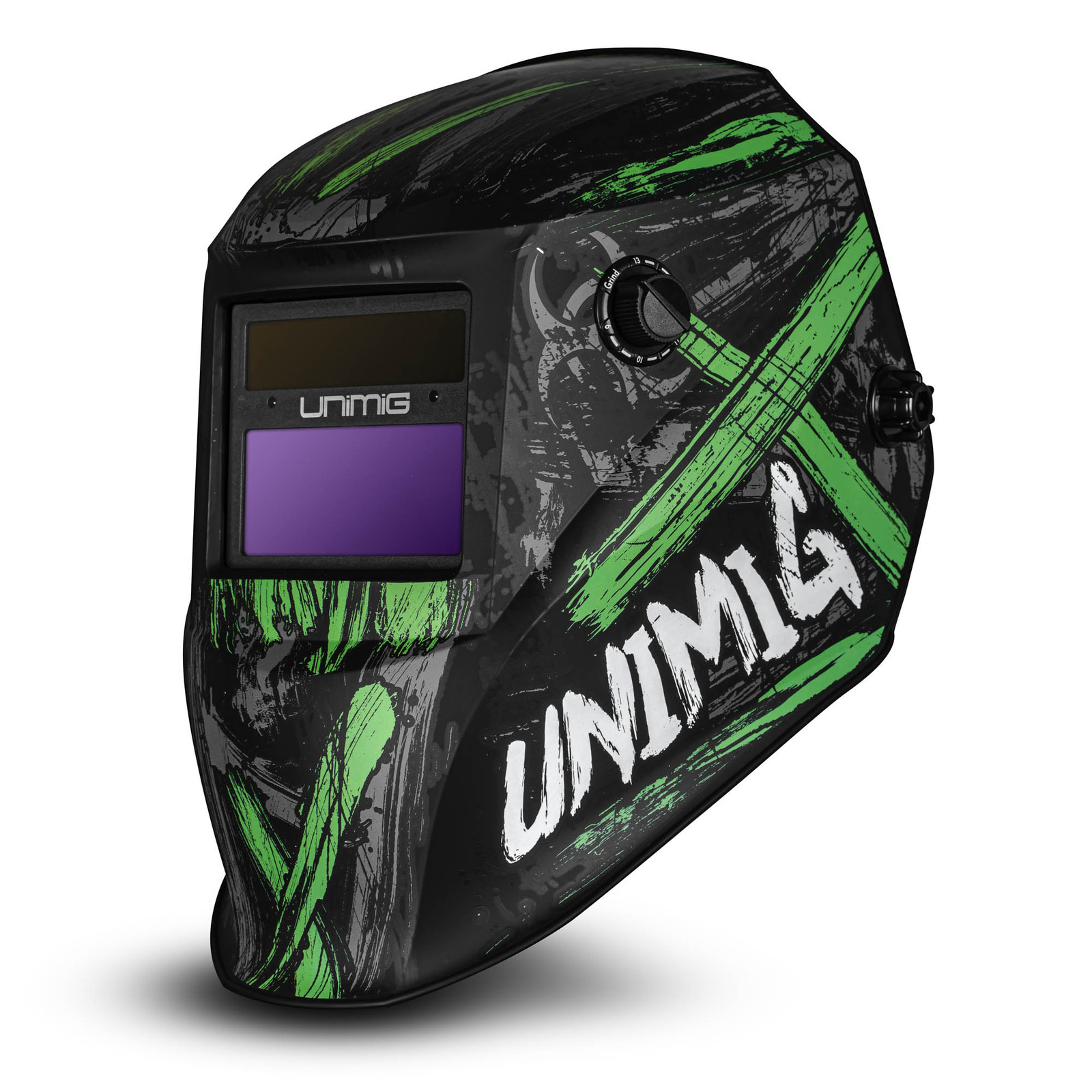 Image presents Unimig Toxic Automatic Welding Helmet - Umtwh - 3