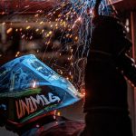 Image presents Unimig Toxic Automatic Welding Helmet - Umtwh - 6