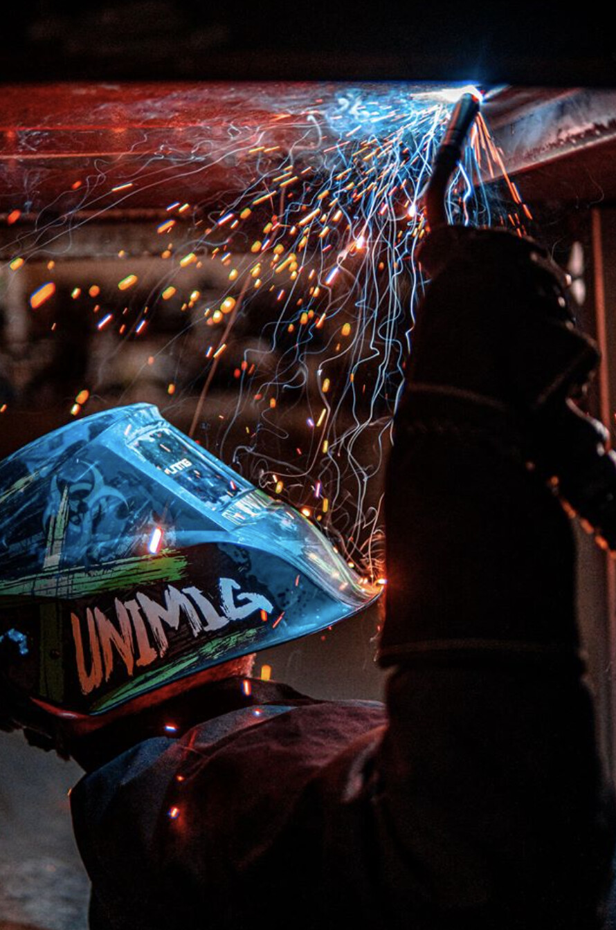 Image presents Unimig Toxic Automatic Welding Helmet - Umtwh - 6