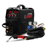 Image presents Unimig Viper 185 Migtigstick Pack welder, 17v Tig Torch, Mig Torch, Regulator 2