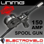 Image presents Unimig Viper 185 Migtigstick Pack welder, Aluminium Spool Gun, Wire, Torch 6