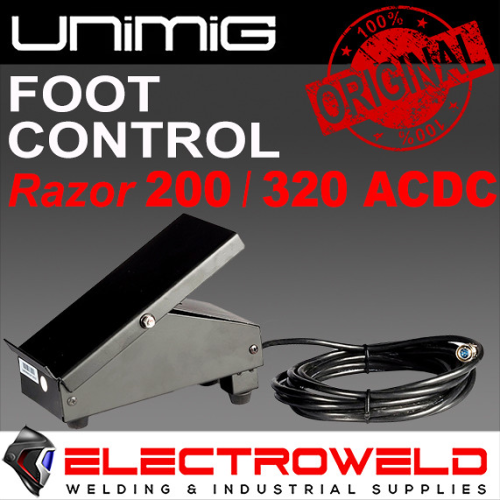 Image presents Unimig Welding Foot Control Pedal To Suit Razor 200-320 Acdc - Utjrfc-4