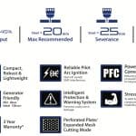 Image presents Weldclass Cutforce 45P Plasma Cutter, Torch PFC - Optional Air Filter CF-06176 - 6