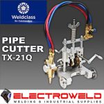 Image presents Weldclass Gas Pipe Cutter W/ Quick Clutch & Chain, Oxy/acetylene Oxy/lpg 5-tx21q