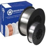 Image presents Weldclass Platinum 316LSI 0.9mm Stainless Steel MIG Welding Wire - 1kg - 1