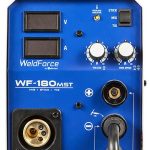 Image presents Weldclass Weldforce 180mst Welder + Helmet + Gloves + Wire + Torch180a Wf-06128 5