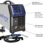 Image presents Weldclass Weldforce 205mst Synergic Welder 200a Mig Tig Stick Smart Set Wf-06166 3