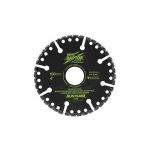 image presents Austsaw 100mm 4" Diamond Cutting Blade, Demolition Concrete, Angle Grinder Disc - Audia100resq 2