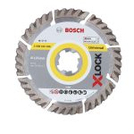 image presents Bosch X-lock 125mm 5" Diamond Cutting Disc Universal Masonry Concrete Tile Xlock 1