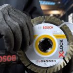 image presents Bosch X-lock 125mm 5" Diamond Cutting Disc Universal Masonry Concrete Tile Xlock 3