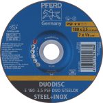 image presents Pferd Duodisc 180mm 7" Cutting & Grinding Discs - For All Steel 1